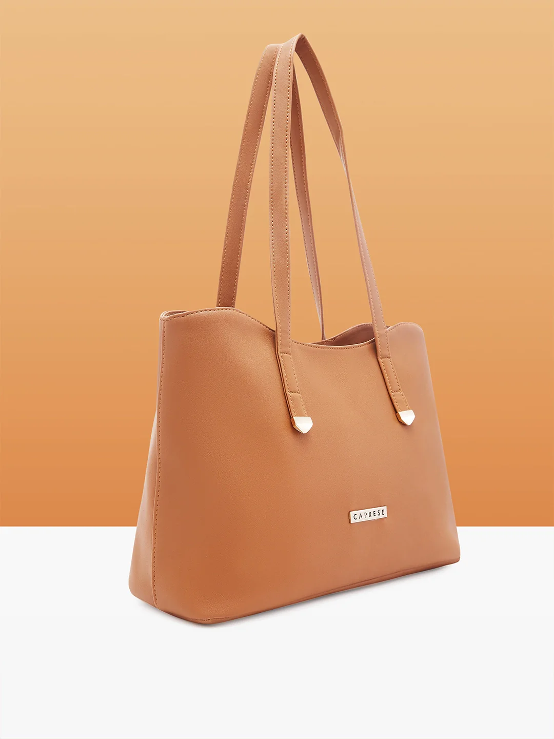 Caprese Romea Medium Tan Tote Bag - Image 4