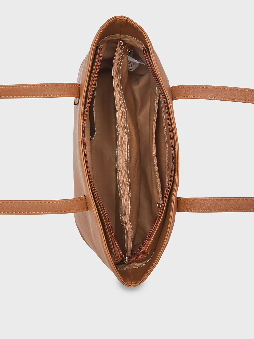 Caprese Romea Medium Tan Tote Bag - Image 9