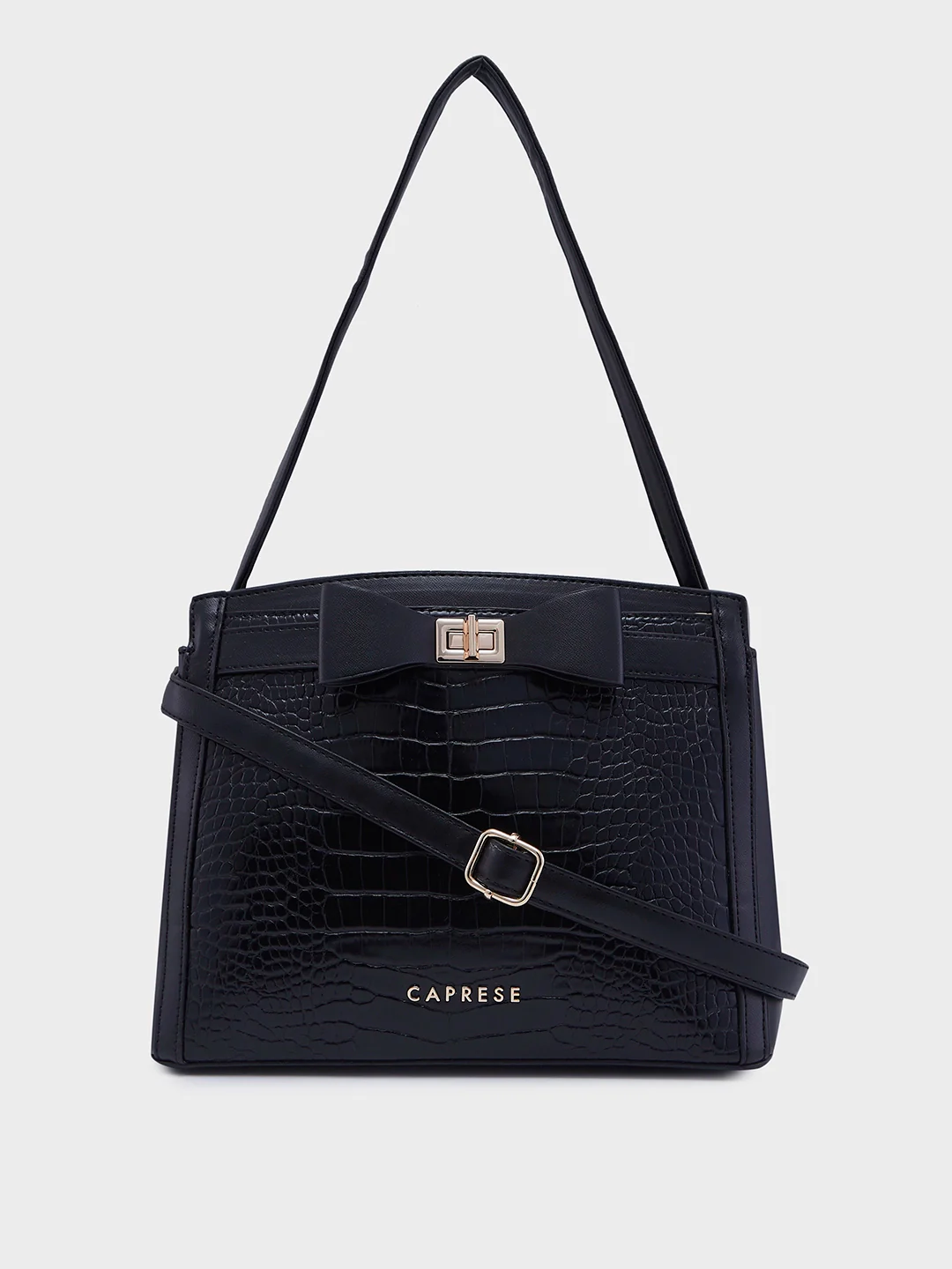 Caprese Romita Medium Black Hobo Bag - Image 13