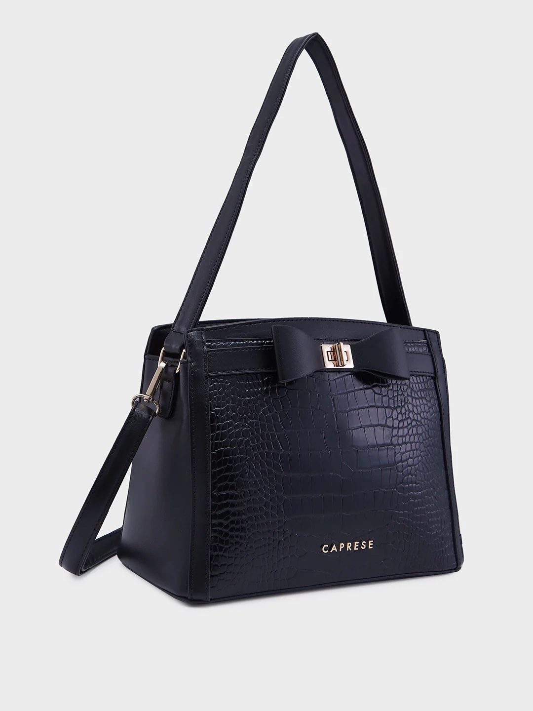 Caprese Romita Medium Black Hobo Bag - Image 4