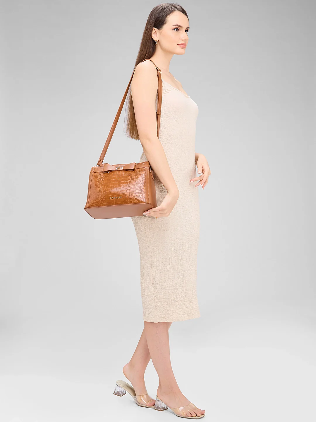 Caprese Romita Medium Brown Hobo Bag - Image 2
