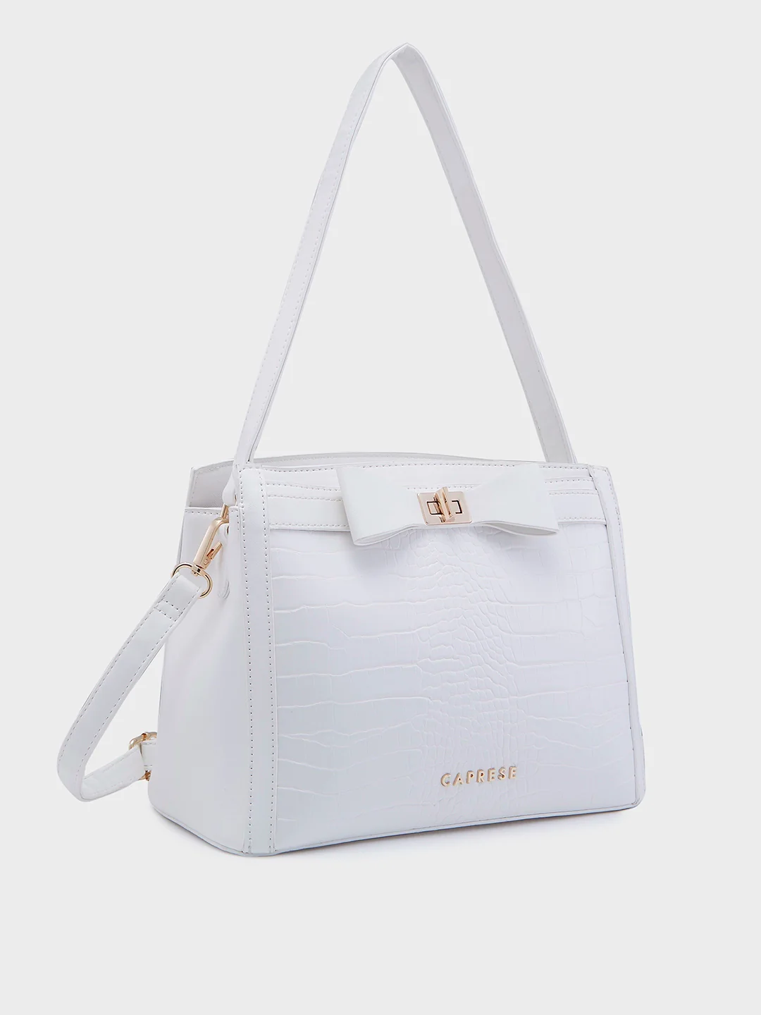 Caprese Romita Medium White Hobo Bag - Image 4