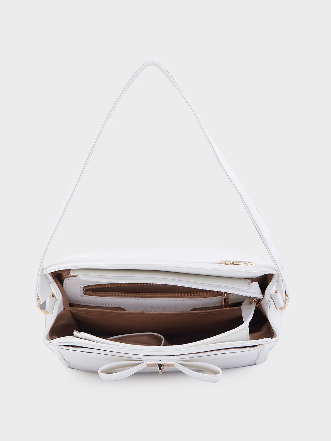 Caprese Romita Medium White Hobo Bag - Image 9