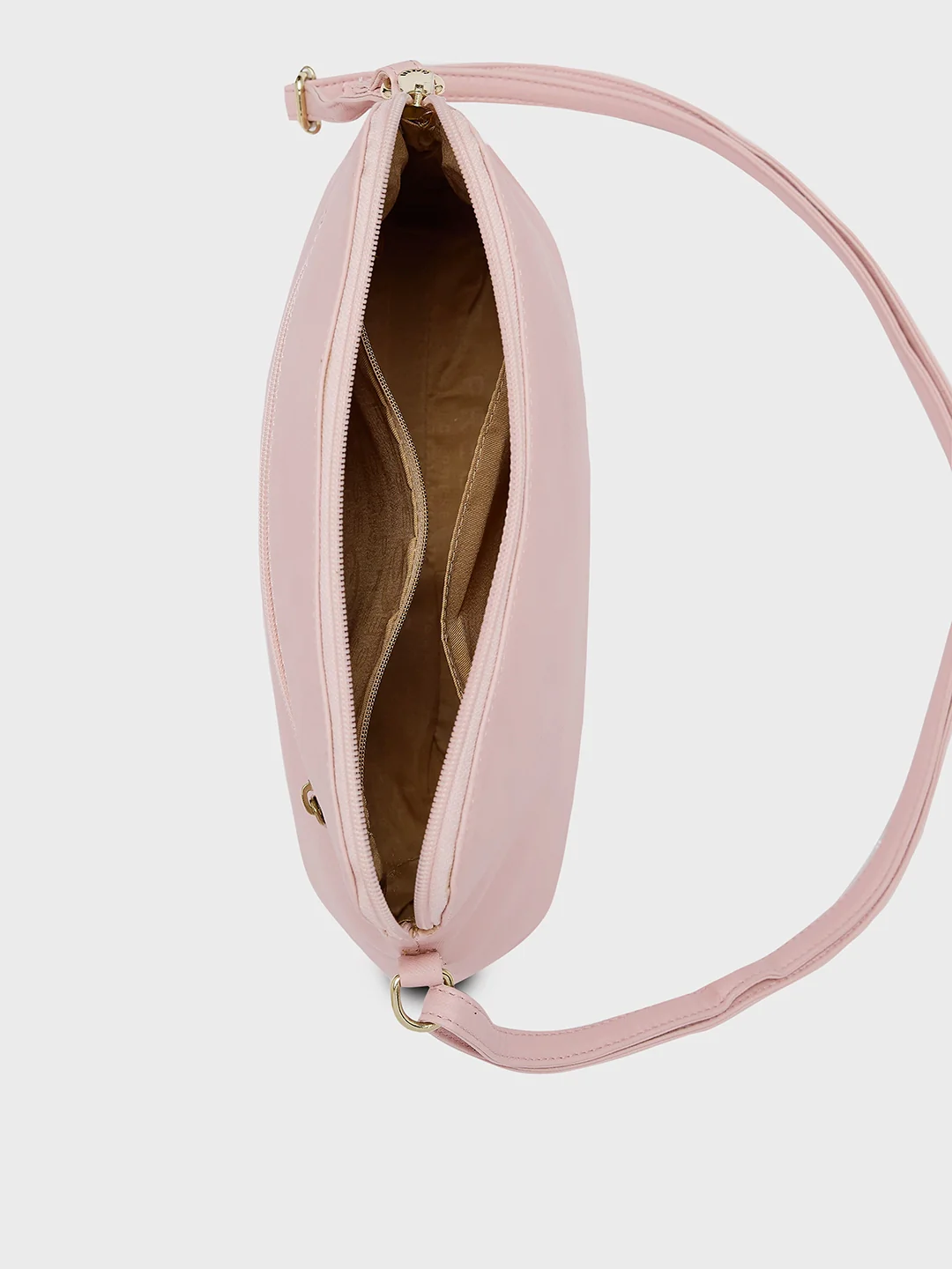 Caprese Rommy Large Baby Pink Sling Bag - Image 8