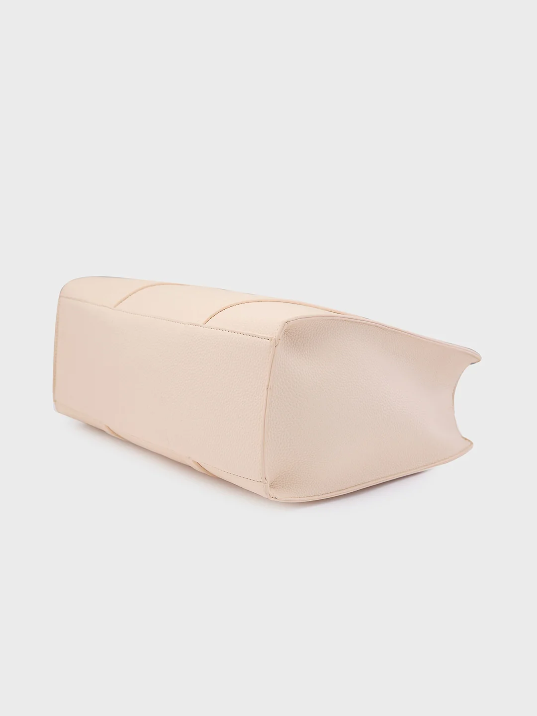 Caprese Roni Medium Beige Tote Bag - Image 6