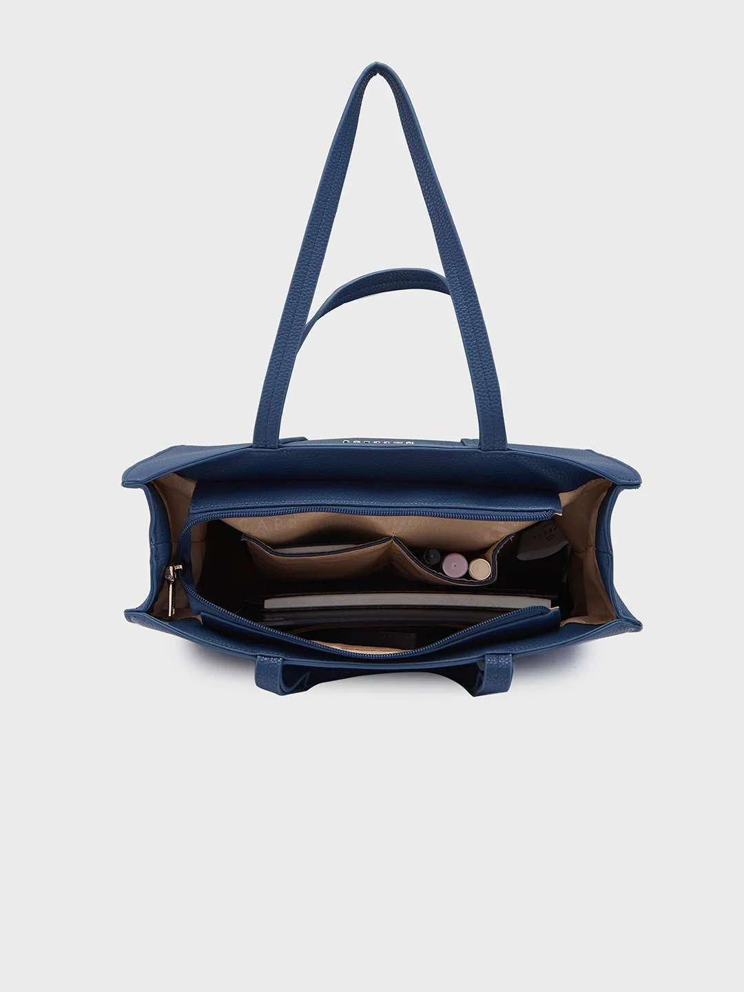 Caprese Roni Medium Blue Tote Bag - Image 10