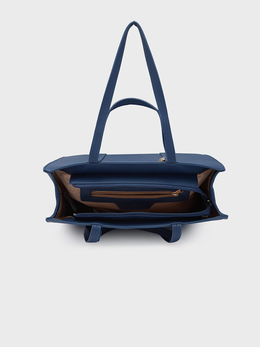 Caprese Roni Medium Blue Tote Bag - Image 9