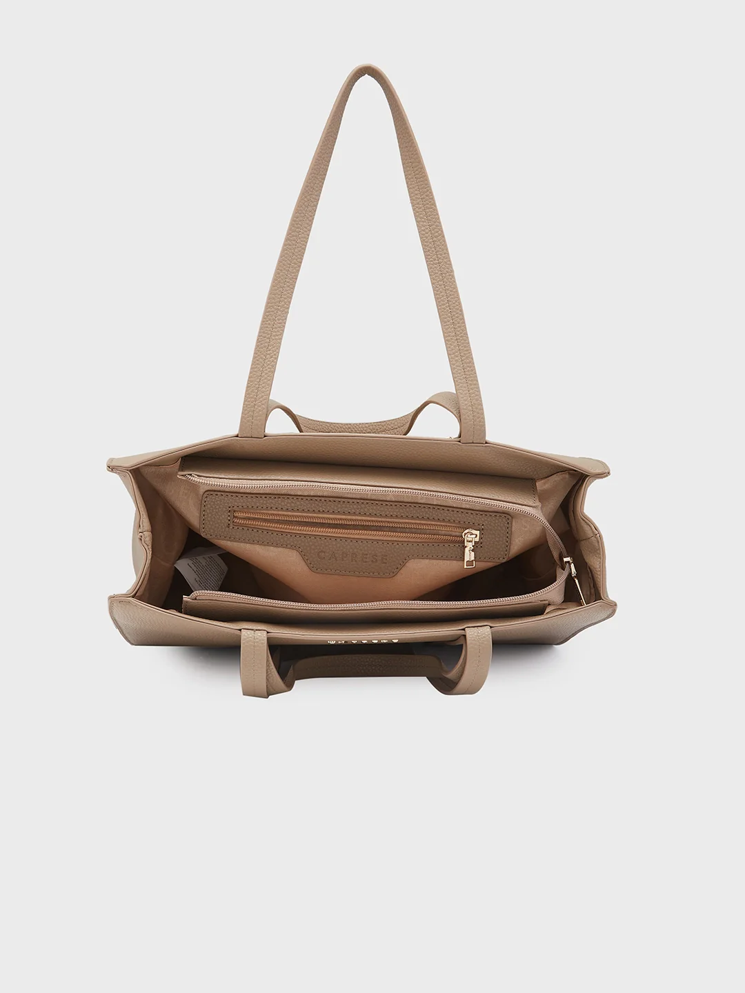 Caprese Roni Medium Brown Tote Bag - Image 10
