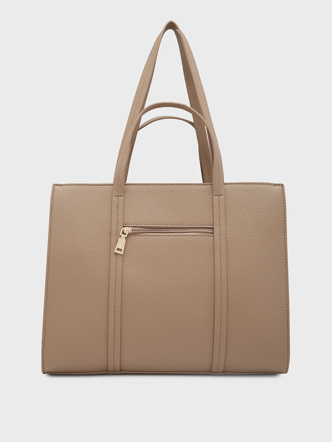 Caprese Roni Medium Brown Tote Bag - Image 4