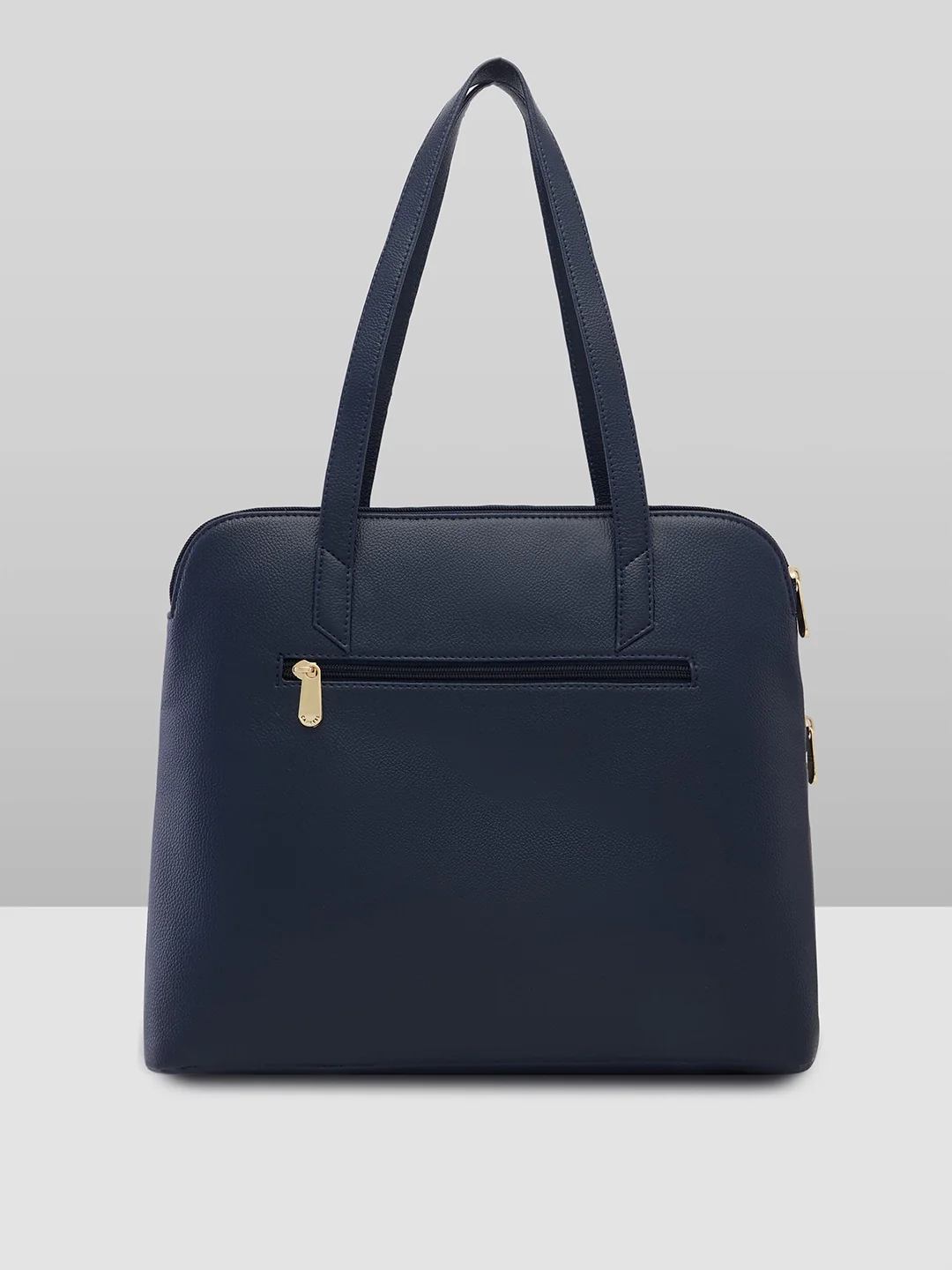 Caprese Rooky Large Navy Satchel Bag - Image 4