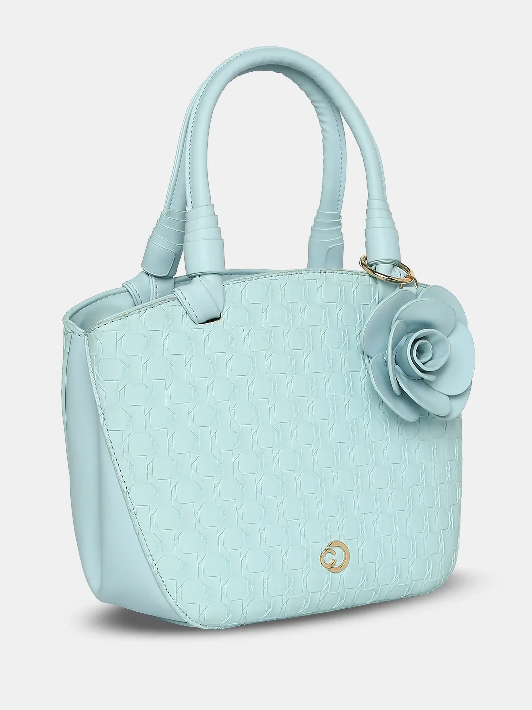 Caprese Rosa Medium Blue Tote Bag - Image 4