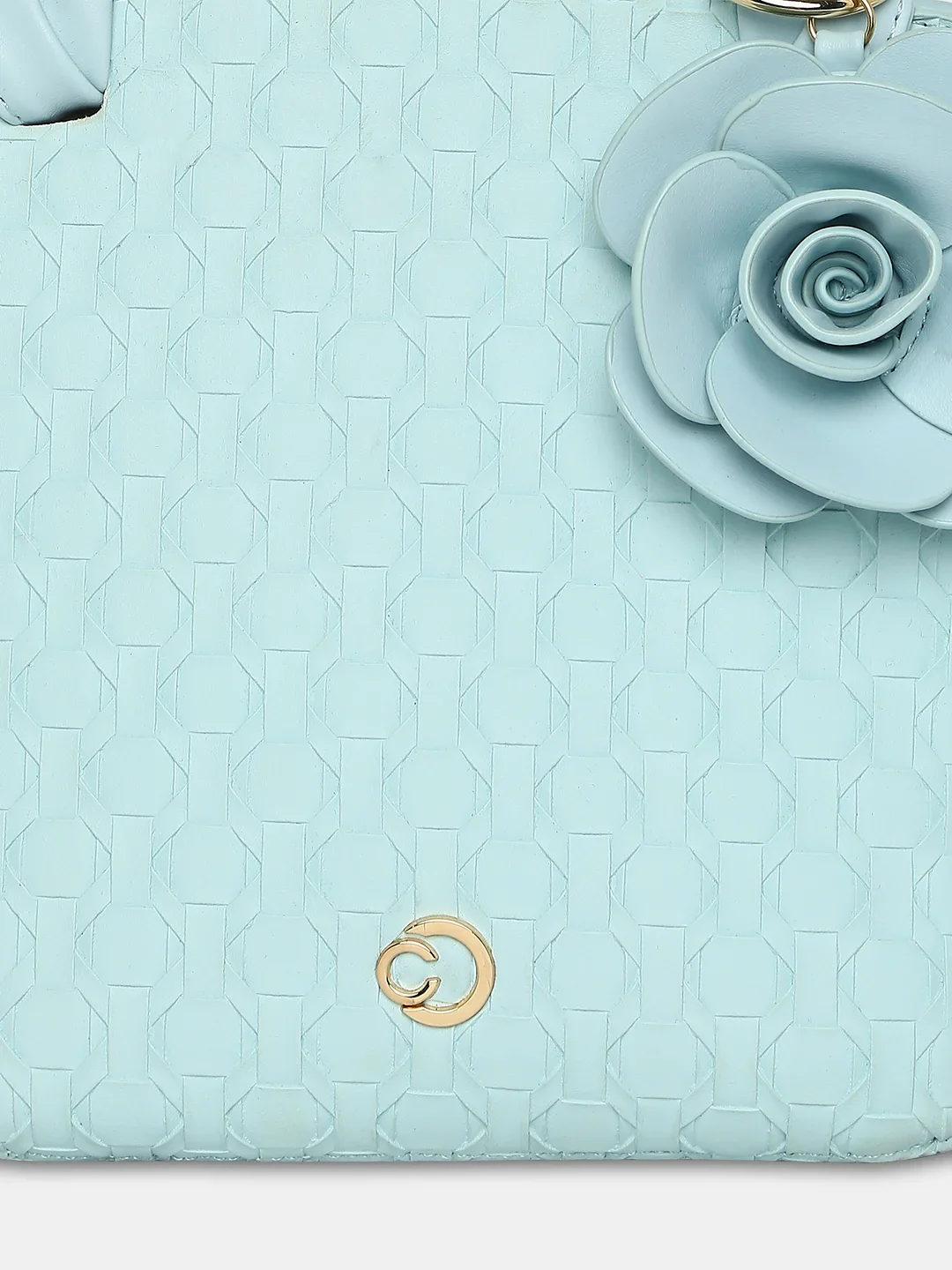Caprese Rosa Medium Blue Tote Bag - Image 7