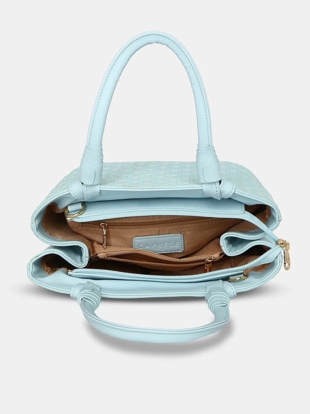 Caprese Rosa Medium Blue Tote Bag - Image 9