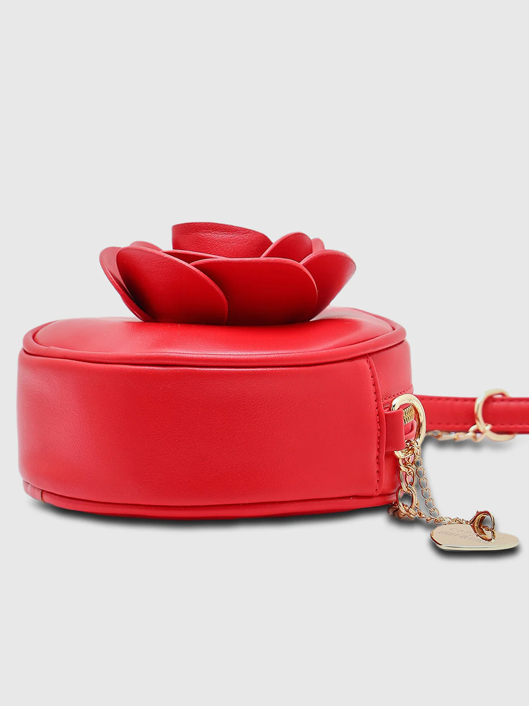 Caprese Rose Medium Red Sling Bag - Image 13