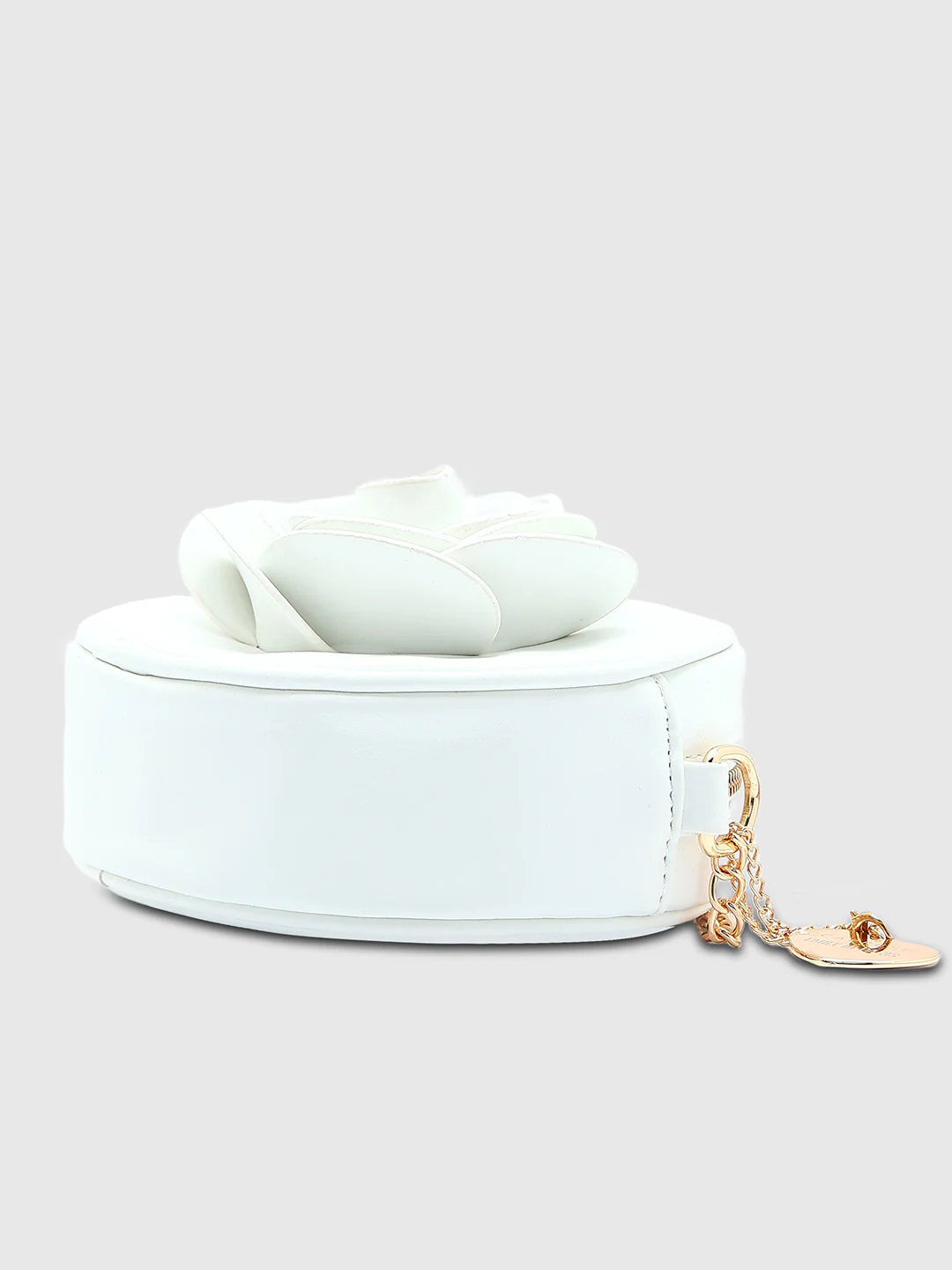 Caprese Rose Medium White Sling Bag - Image 13