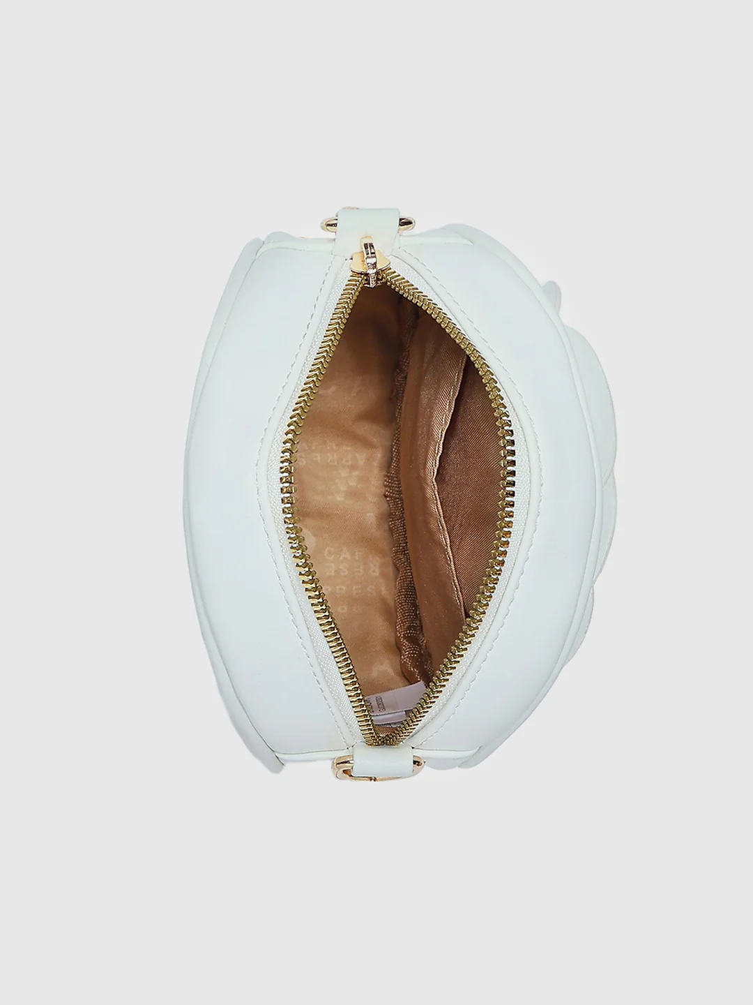 Caprese Rose Medium White Sling Bag - Image 15