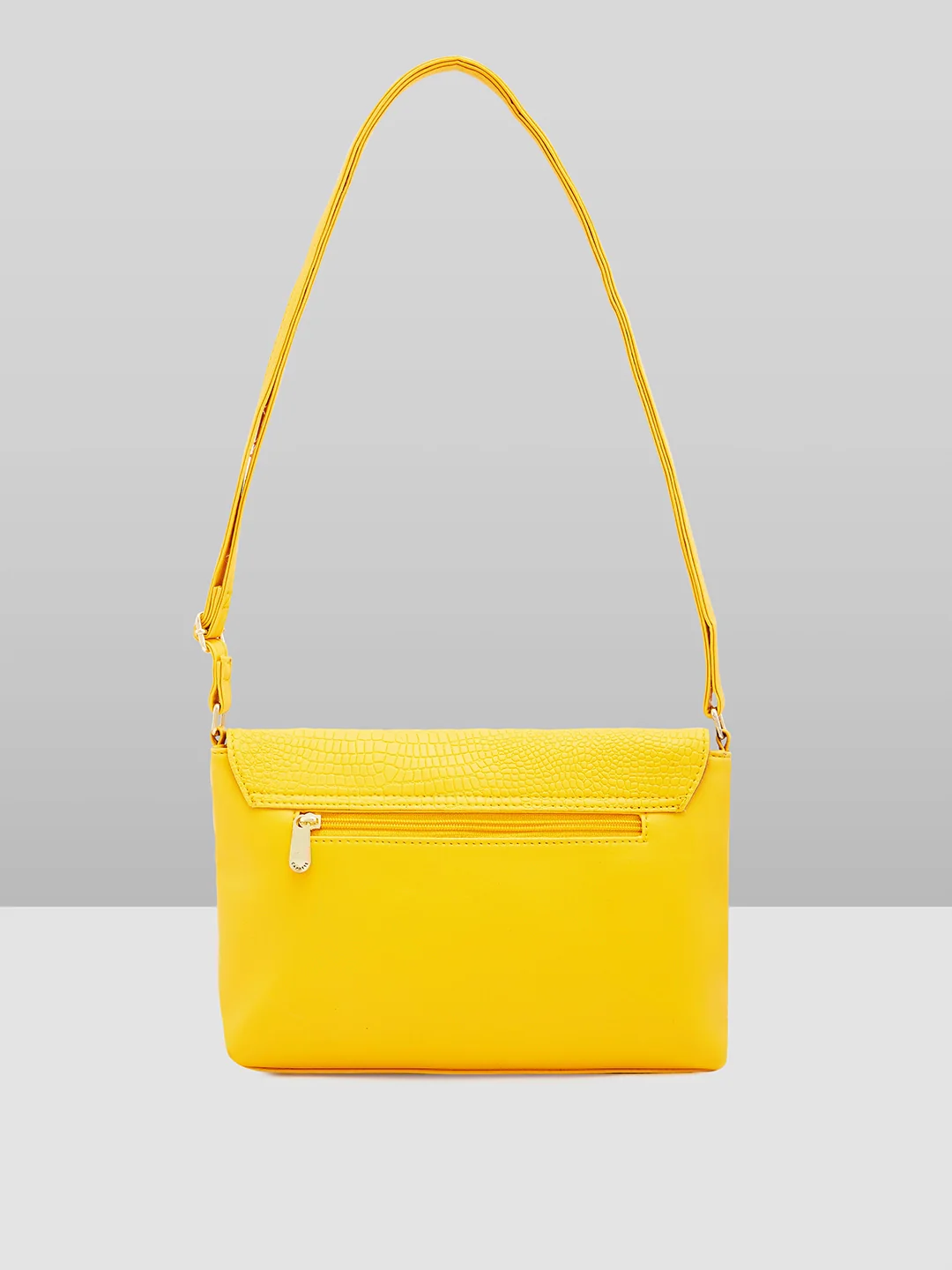 Caprese Rosemary Large Yellow Ochre Sling Bag - Image 4