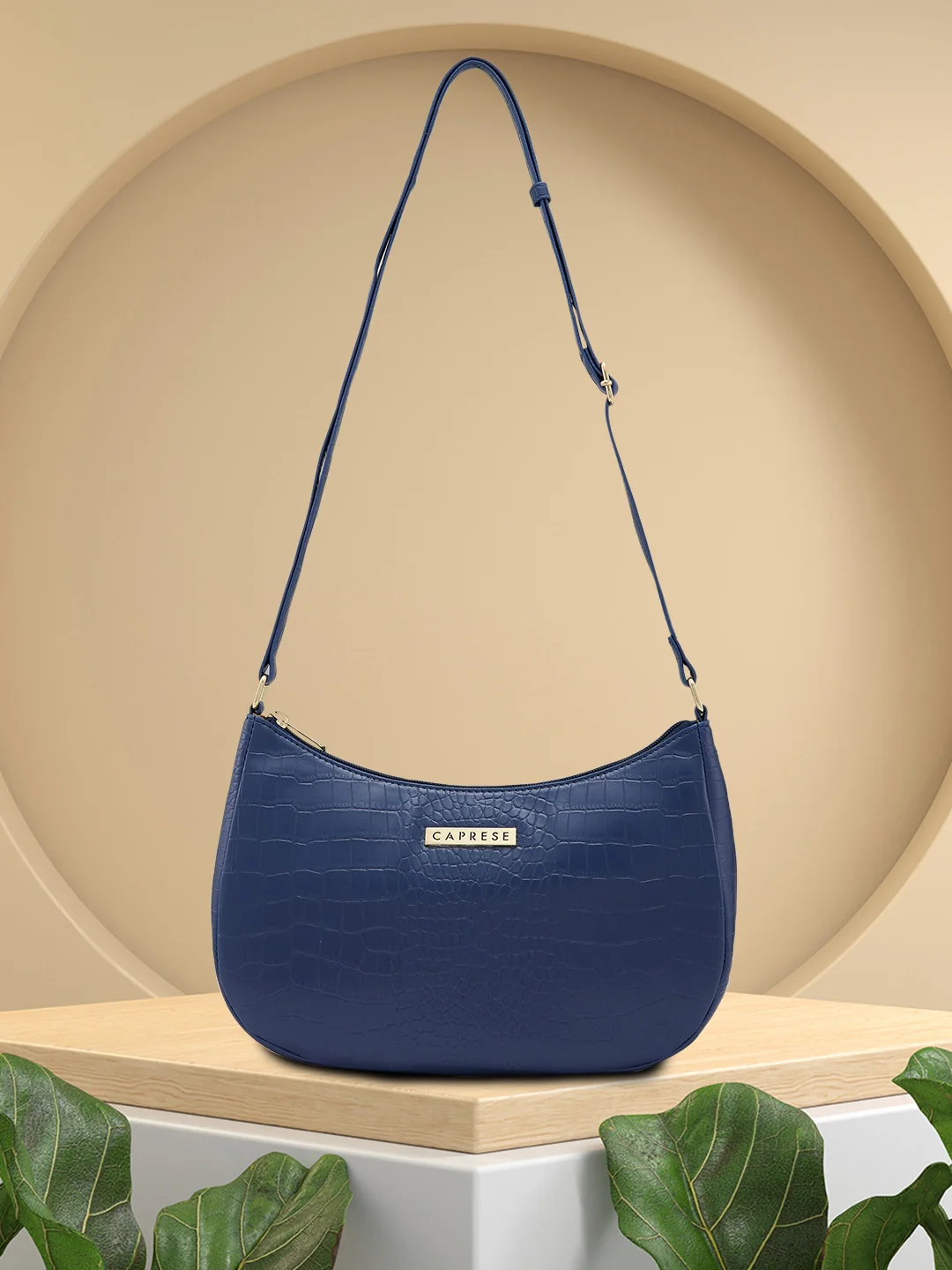 Caprese Rosemary Medium Navy Crossbody Bag - Image 3