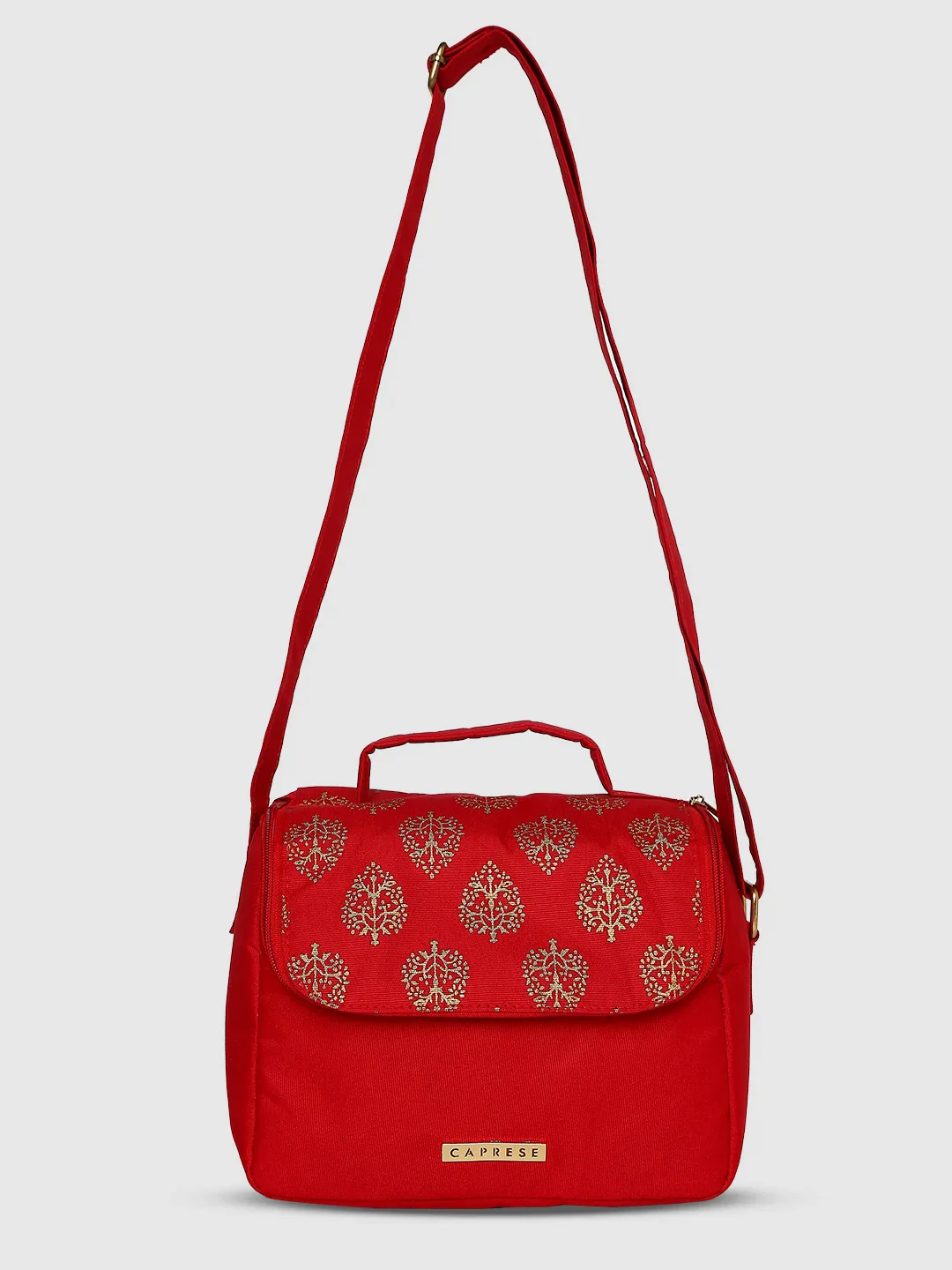 Caprese Rosy Medium Maroon Vanity Case - Image 11