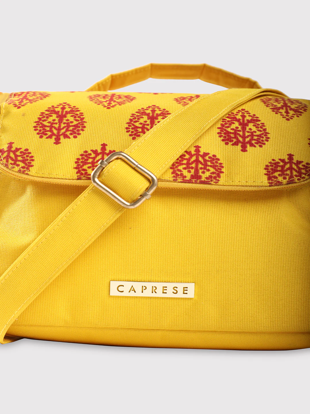 Caprese Rosy Medium Yellow Vanity Case - Image 10