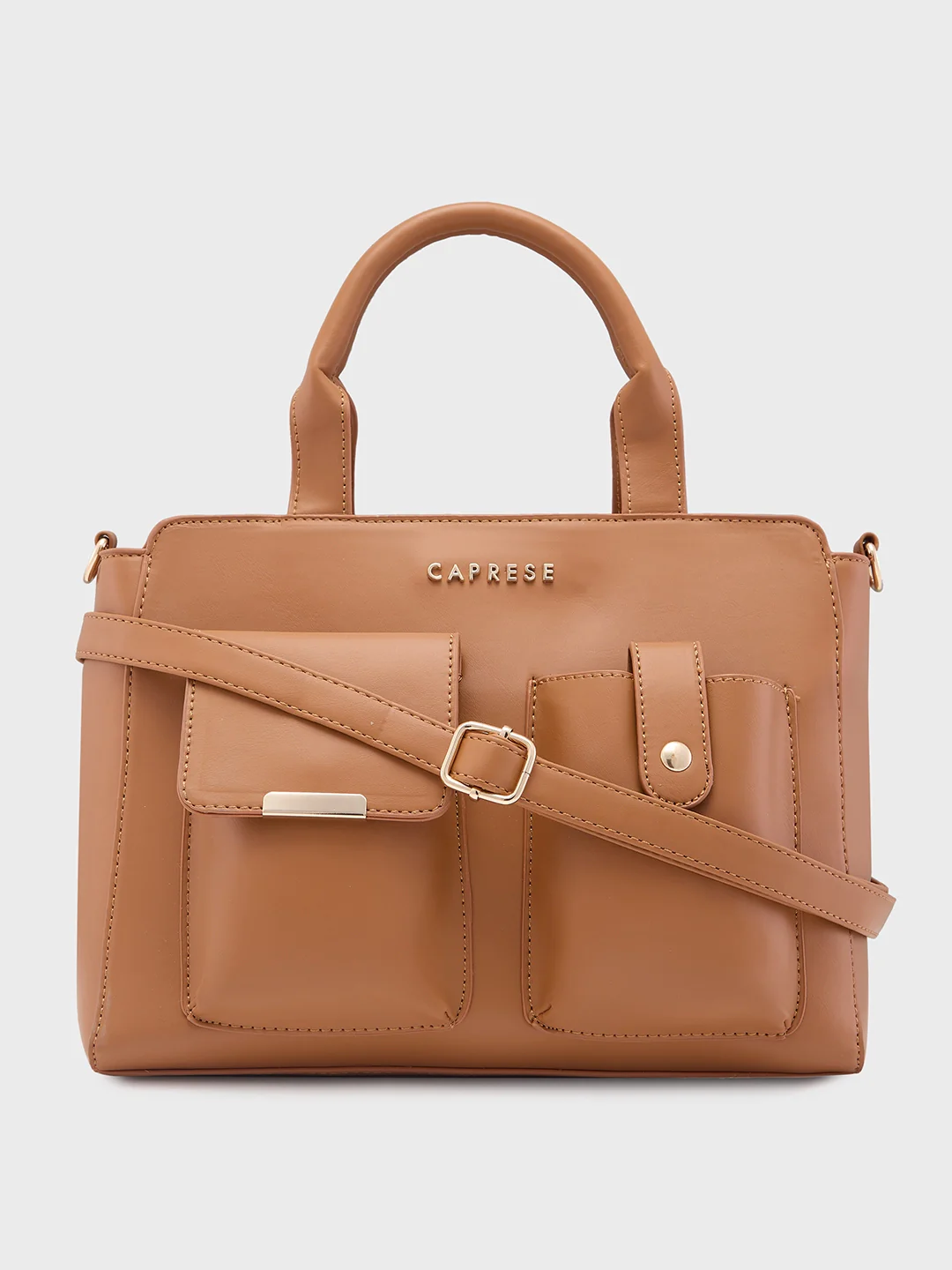 Caprese Roxena Medium Brown Tote Bag - Image 14