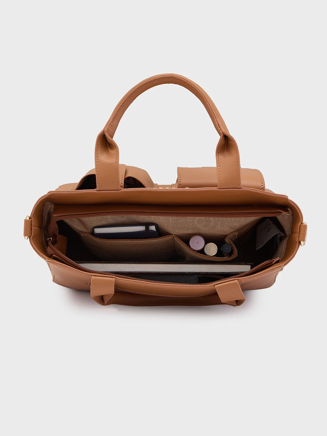 Caprese Roxena Medium Brown Tote Bag - Image 9