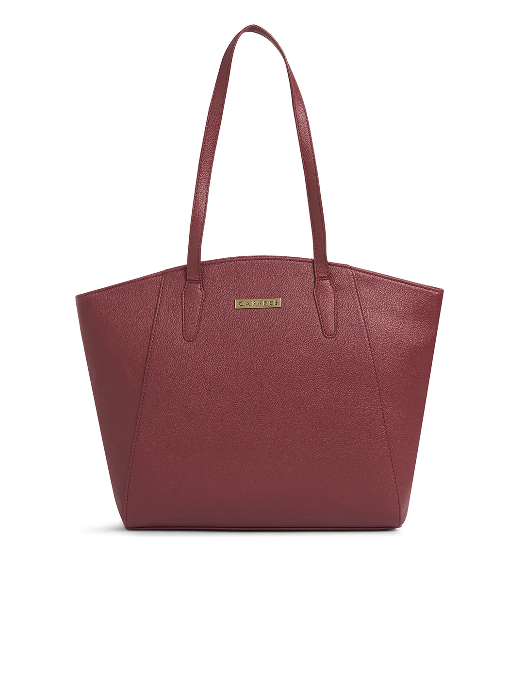 Caprese Ruby Large Cherry Red Tote Bag