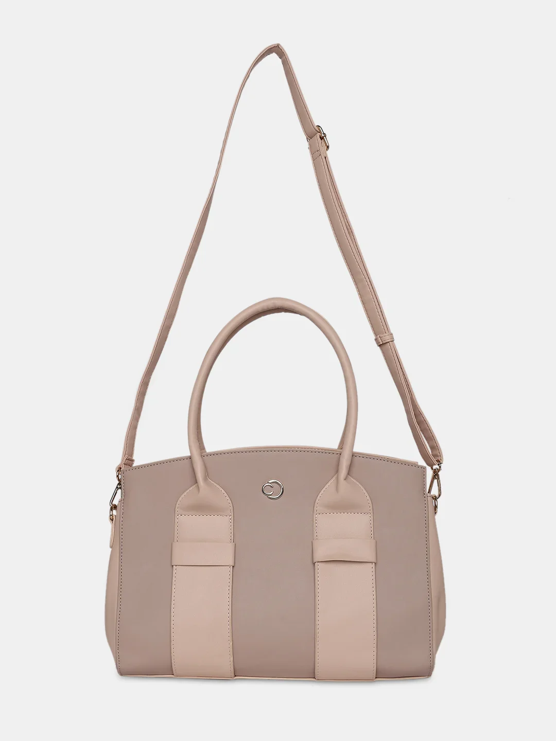 Caprese Ruby Large Light Pink Satchel - Image 10