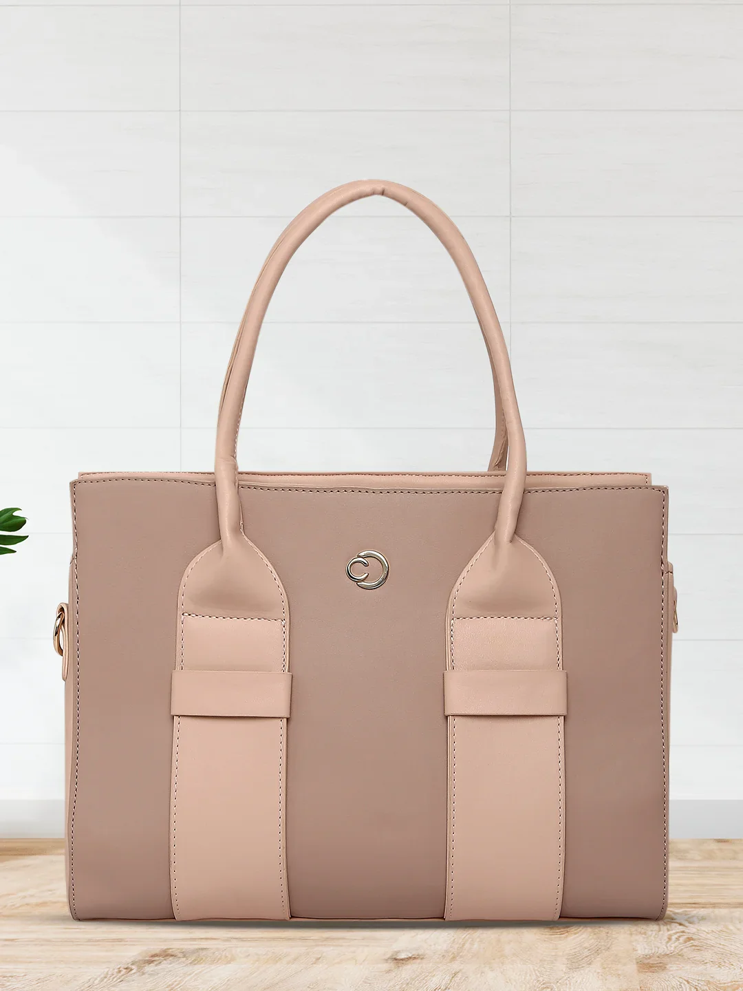 Caprese Ruby Large Light Pink Satchel - Image 2