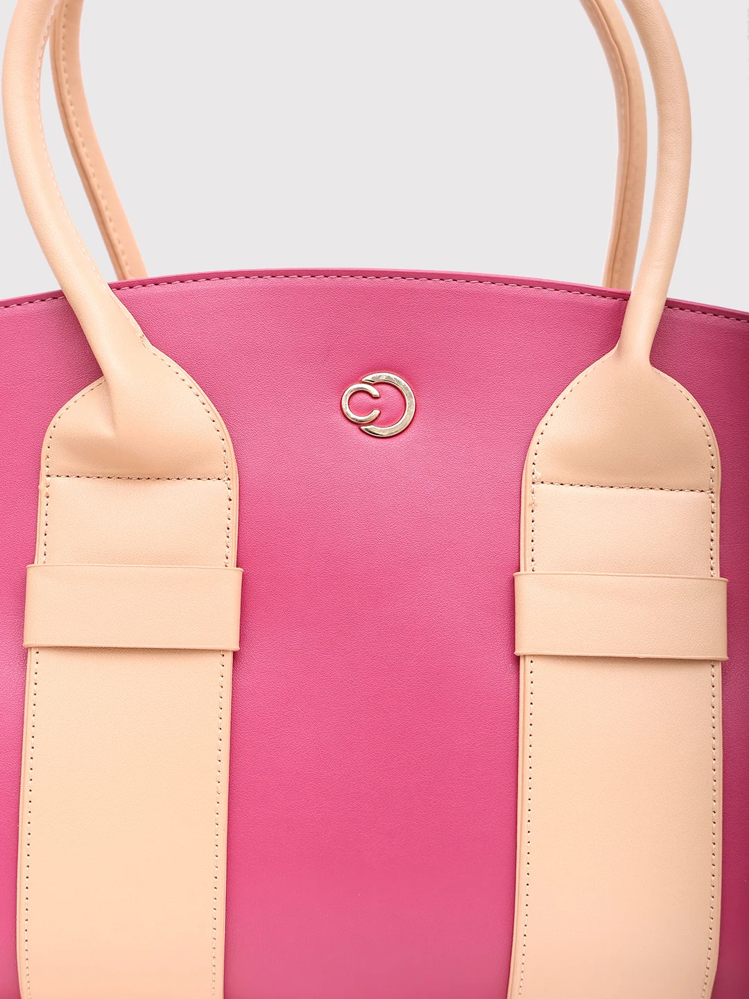 Caprese Ruby Large Magenta Satchel Bag - Image 11