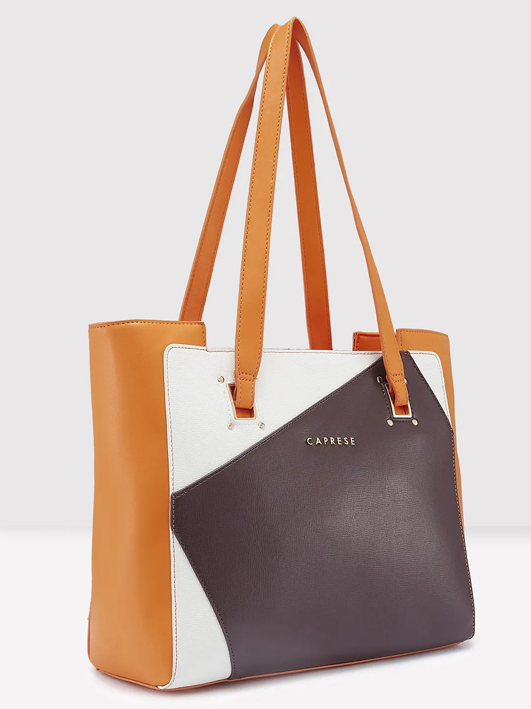 Caprese Ruth Large Brown Tote Bag - Image 3