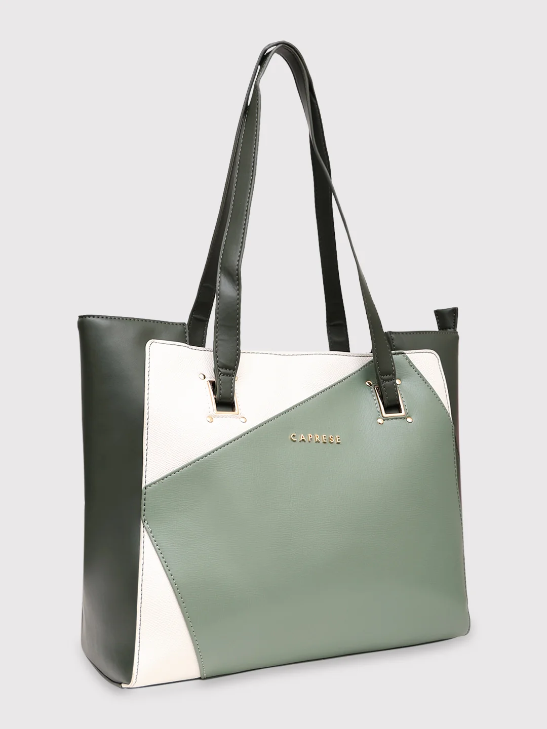 Caprese Ruth Large Green Tote Bag - Image 3