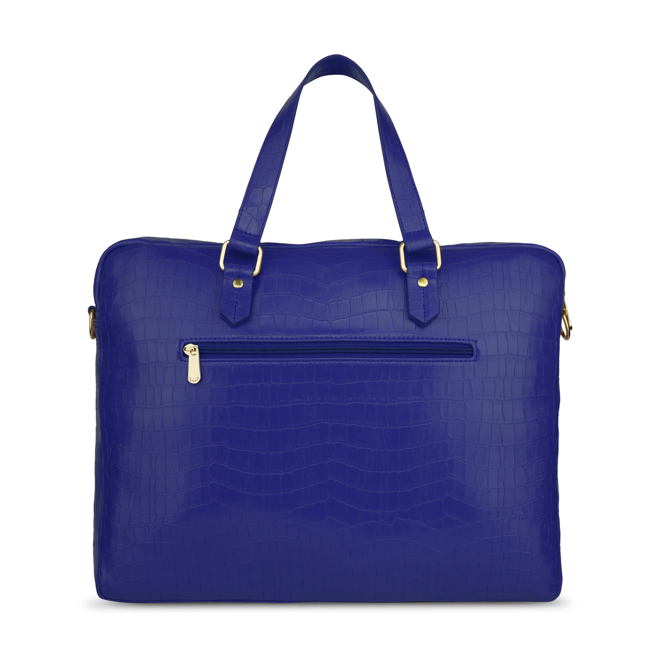 Caprese Rylee Satchel Large Blue Laptop Bag - Image 3