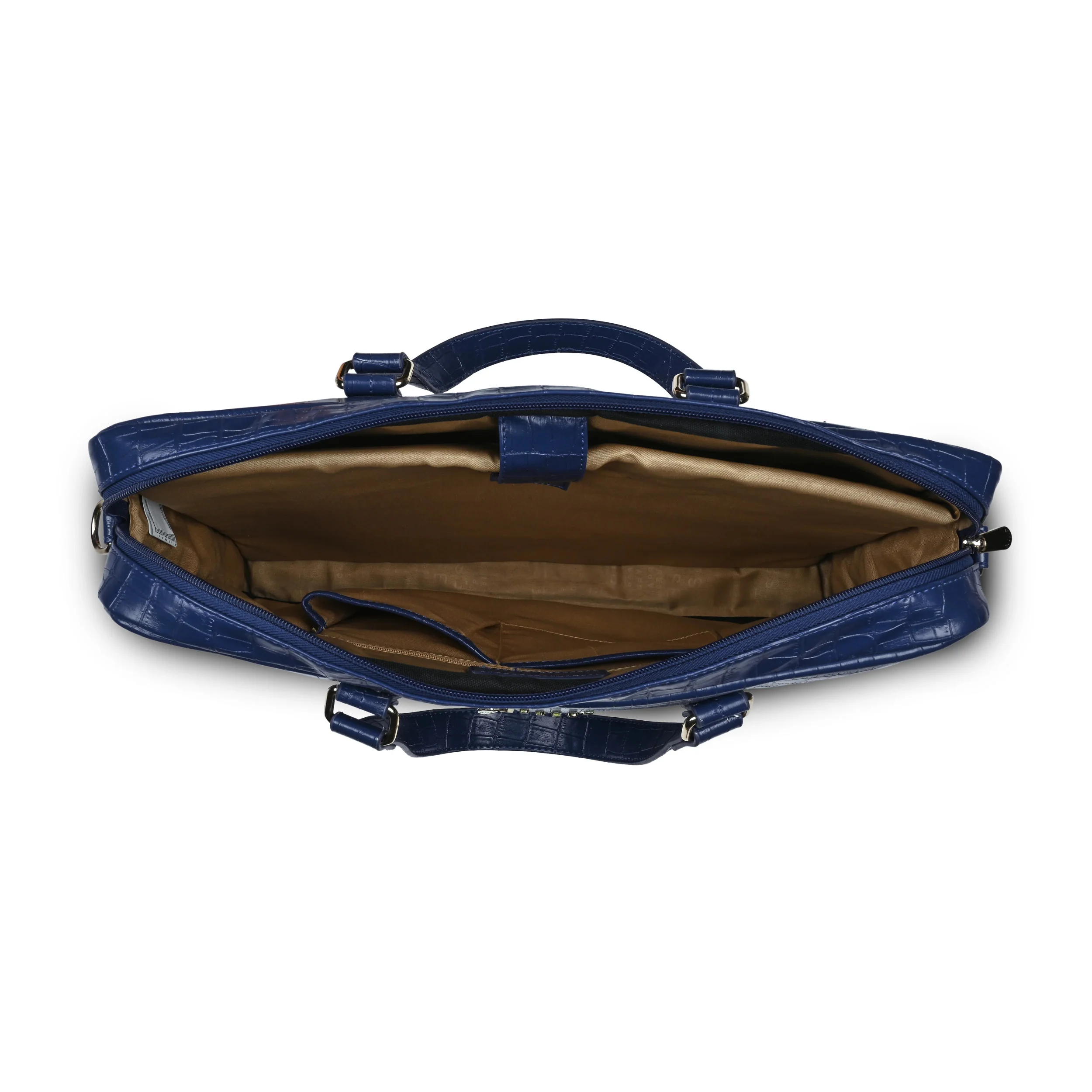 Caprese Rylee Satchel Large Blue Laptop Bag - Image 7