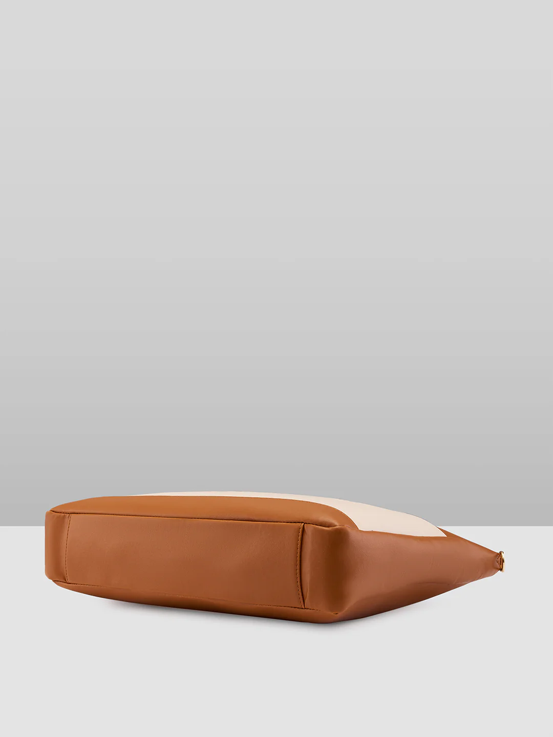 Caprese Ryma Large Beige Laptop Bag Bag - Image 6