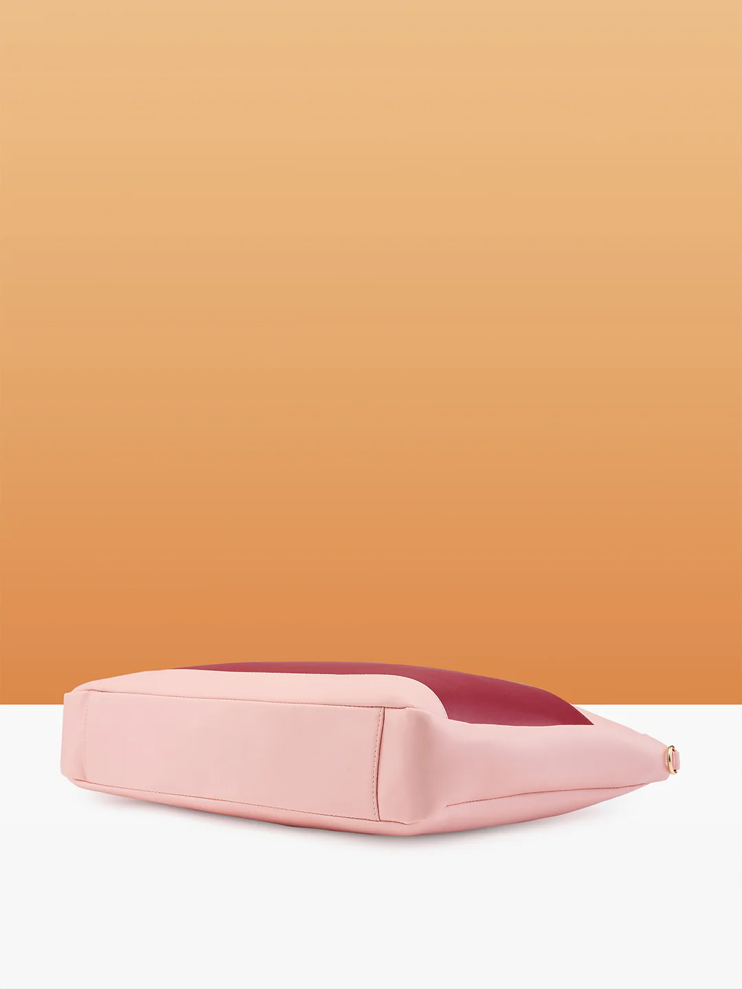 Caprese Ryma Medium Blush & Maroon Laptop Bag Bag - Image 5