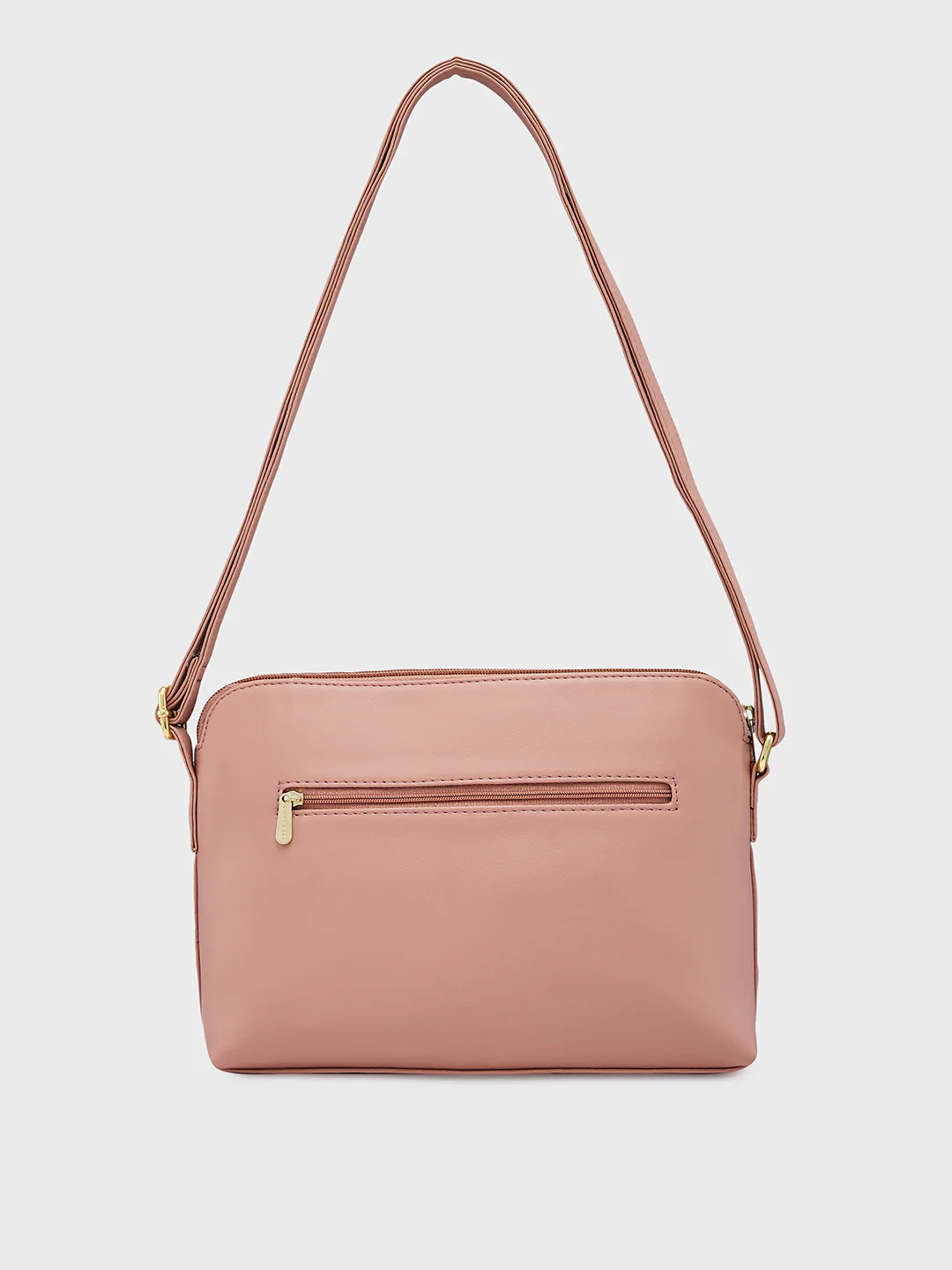 Caprese Sabeera Medium Blush Sling Bag - Image 4
