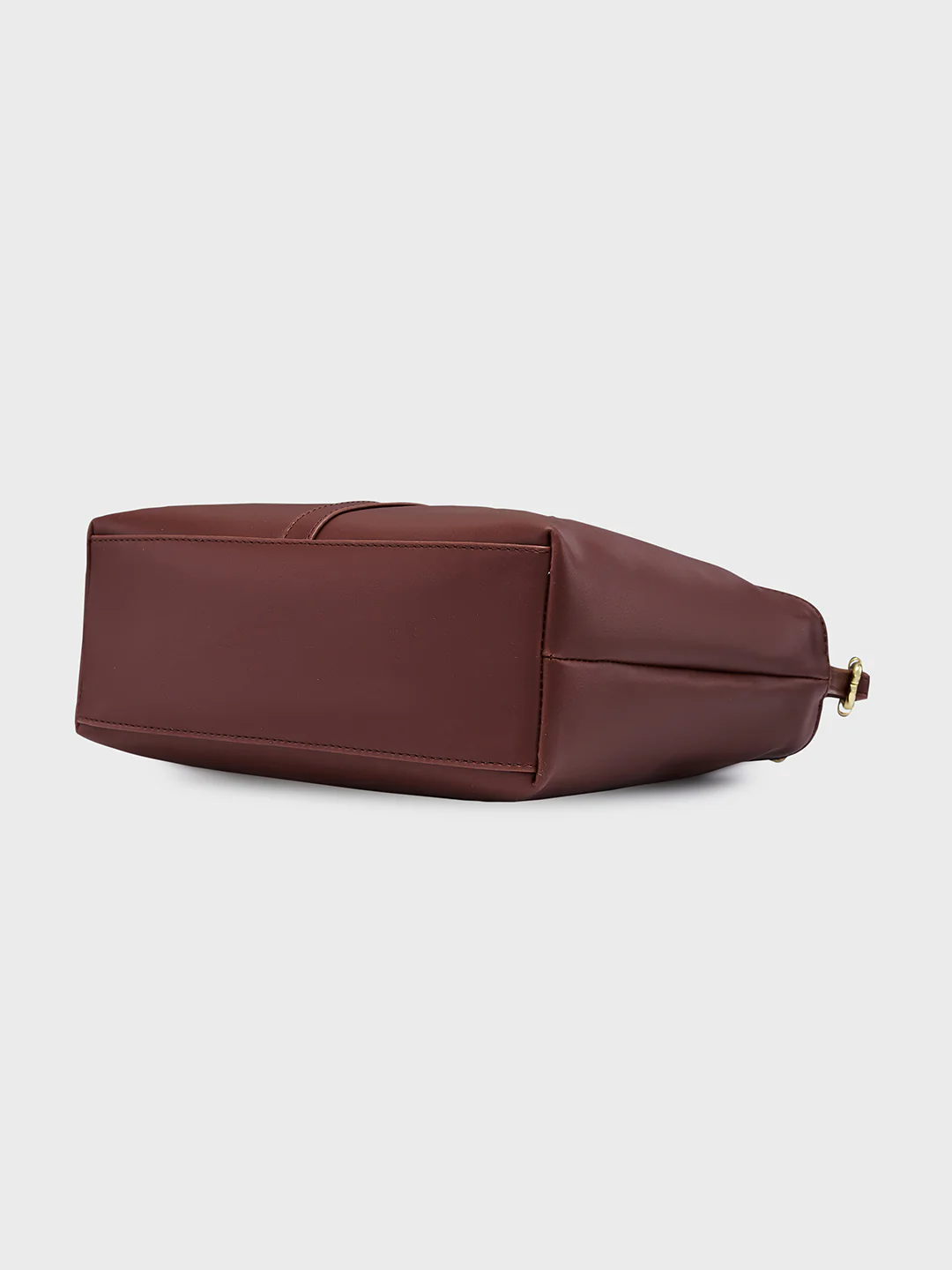 Caprese Sabreen Medium Chocolate Sling Bag - Image 6