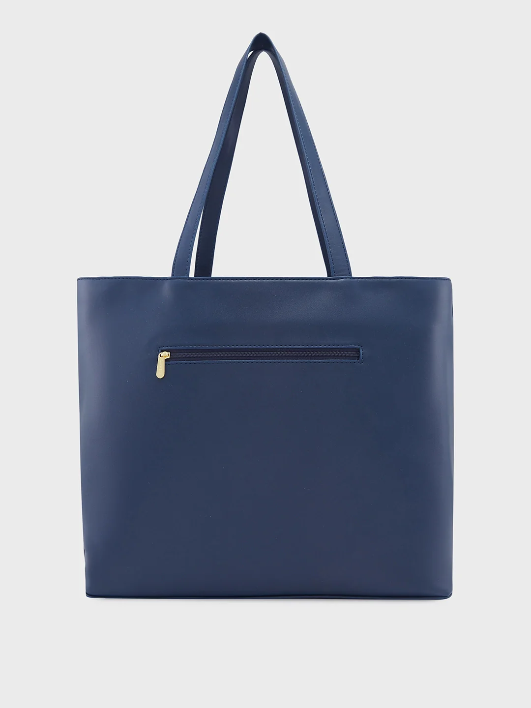 Caprese Sabreen Large Blue Navy Tote Bag - Image 3