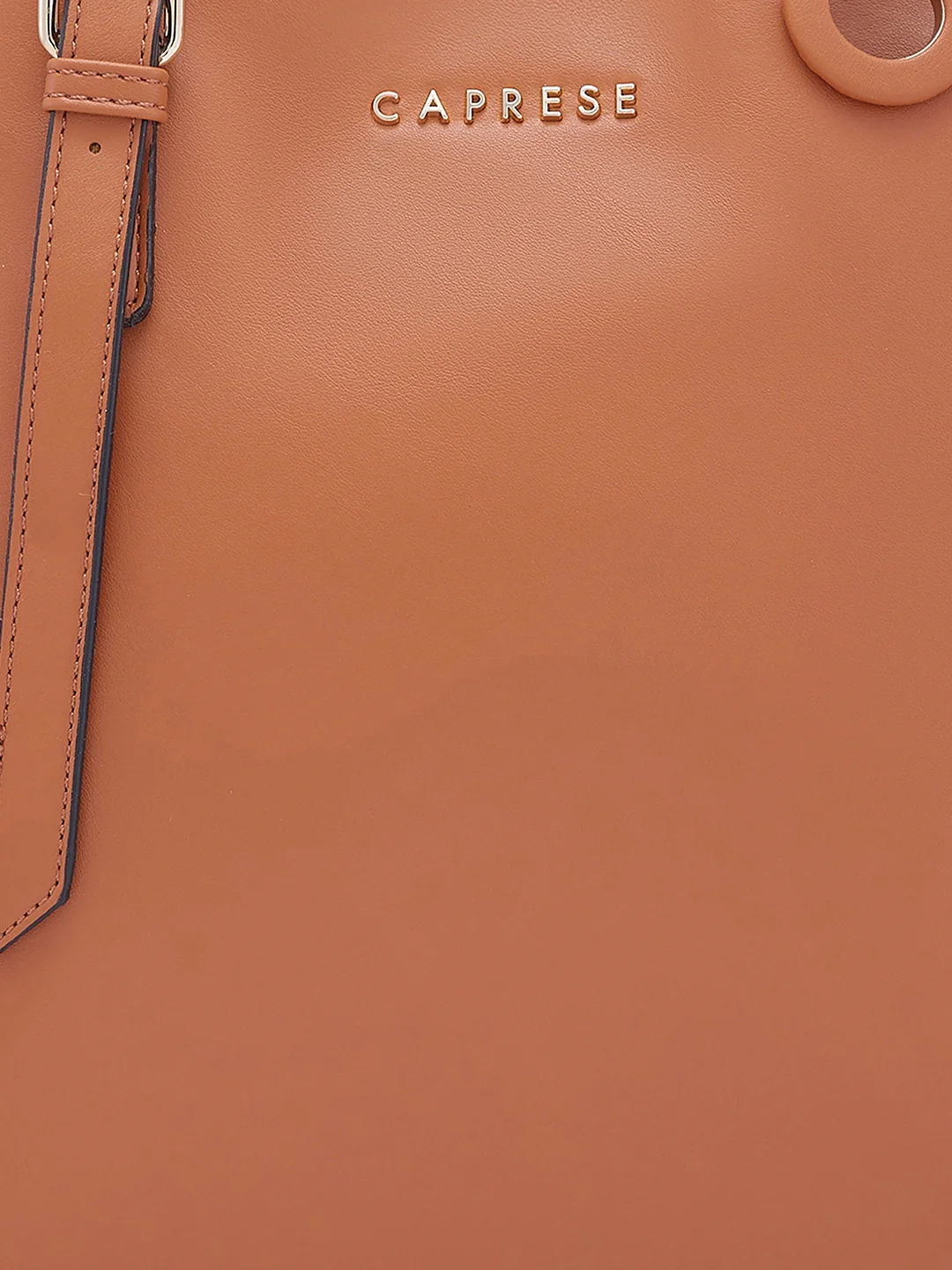 Caprese Sabrina Large Tan Tote Bag - Image 11