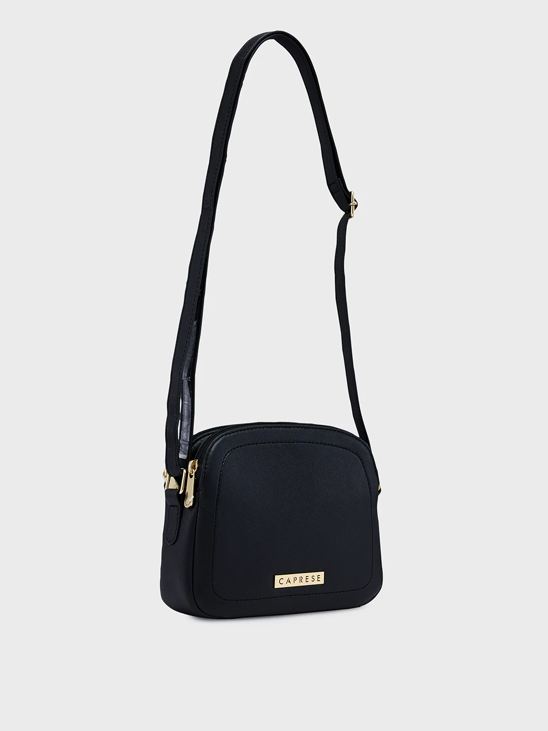 Caprese Safia Small Black Sling Bag - Image 5