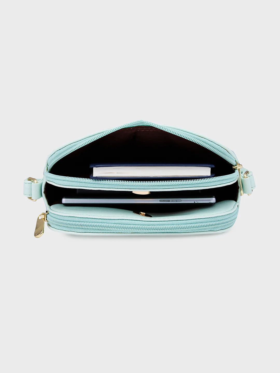 Caprese Safia Small Mint Sling Bag - Image 9