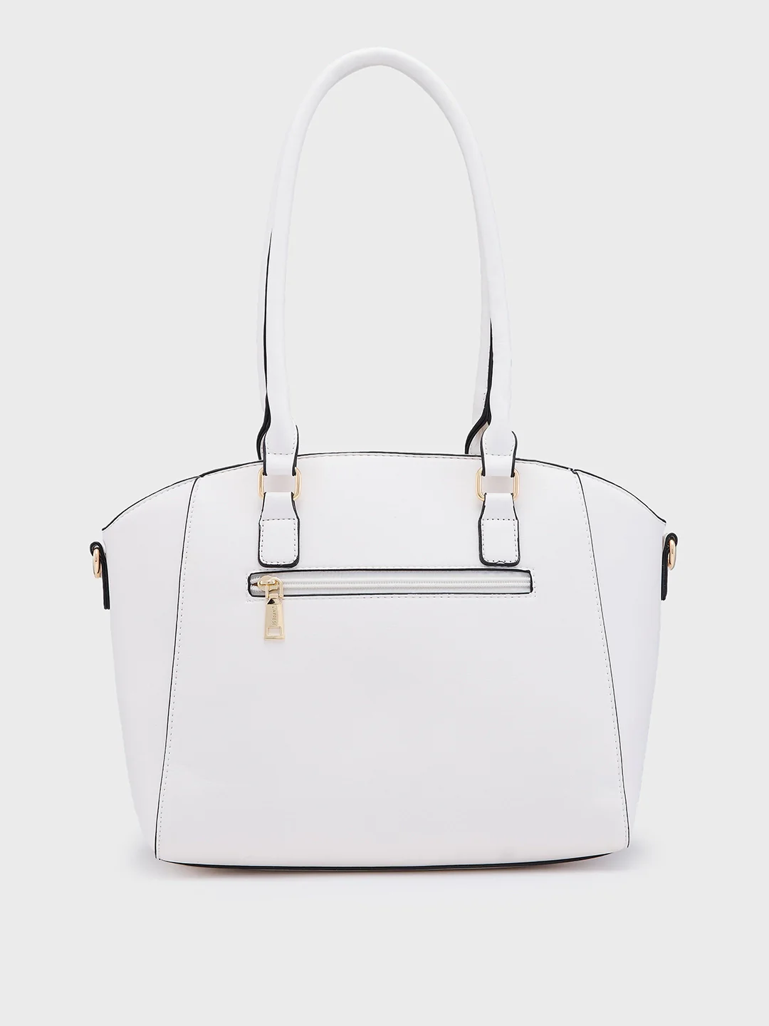 Caprese Sage Medium White Satchel Bag - Image 3