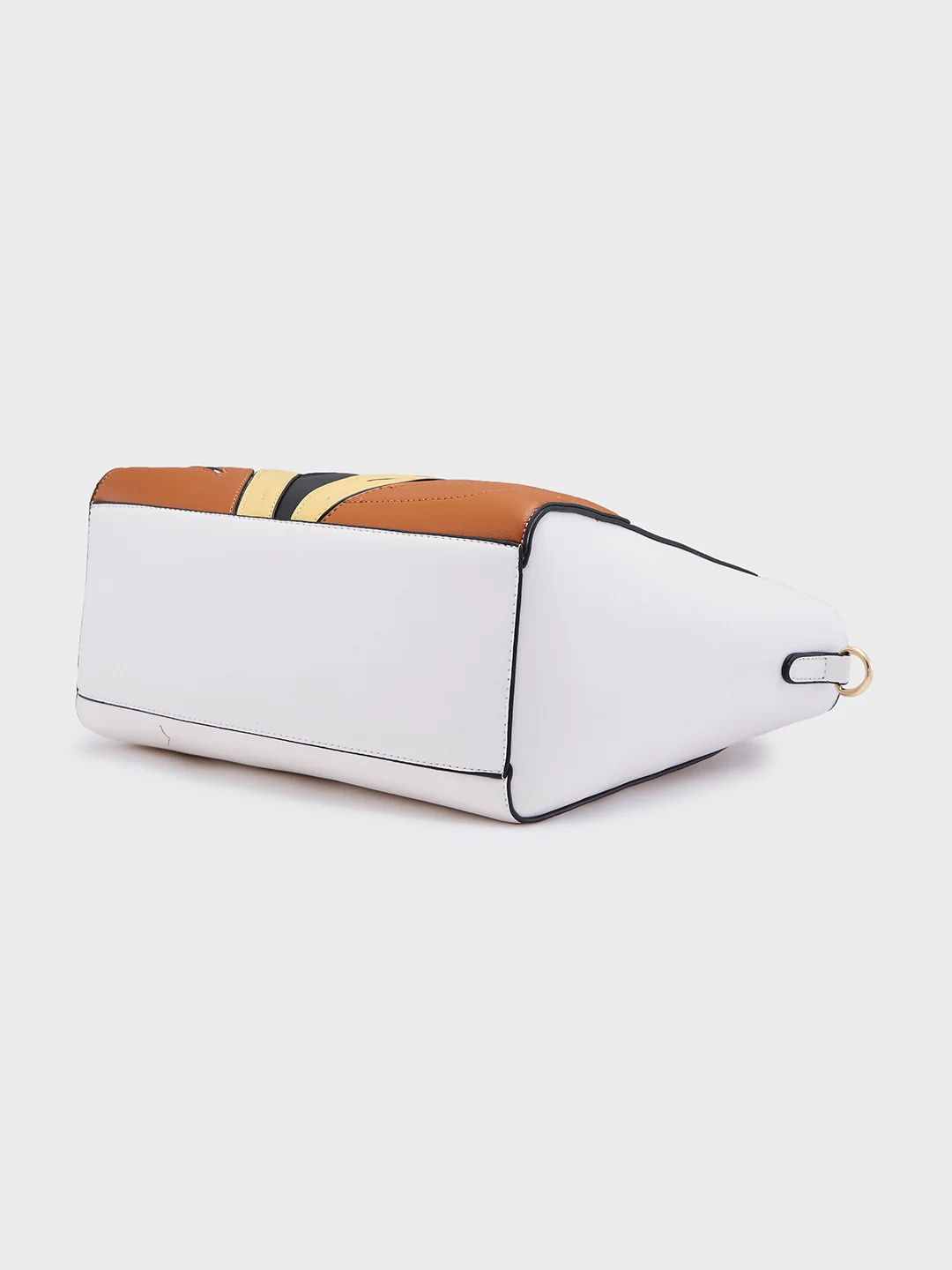 Caprese Sage Medium White Satchel Bag - Image 5