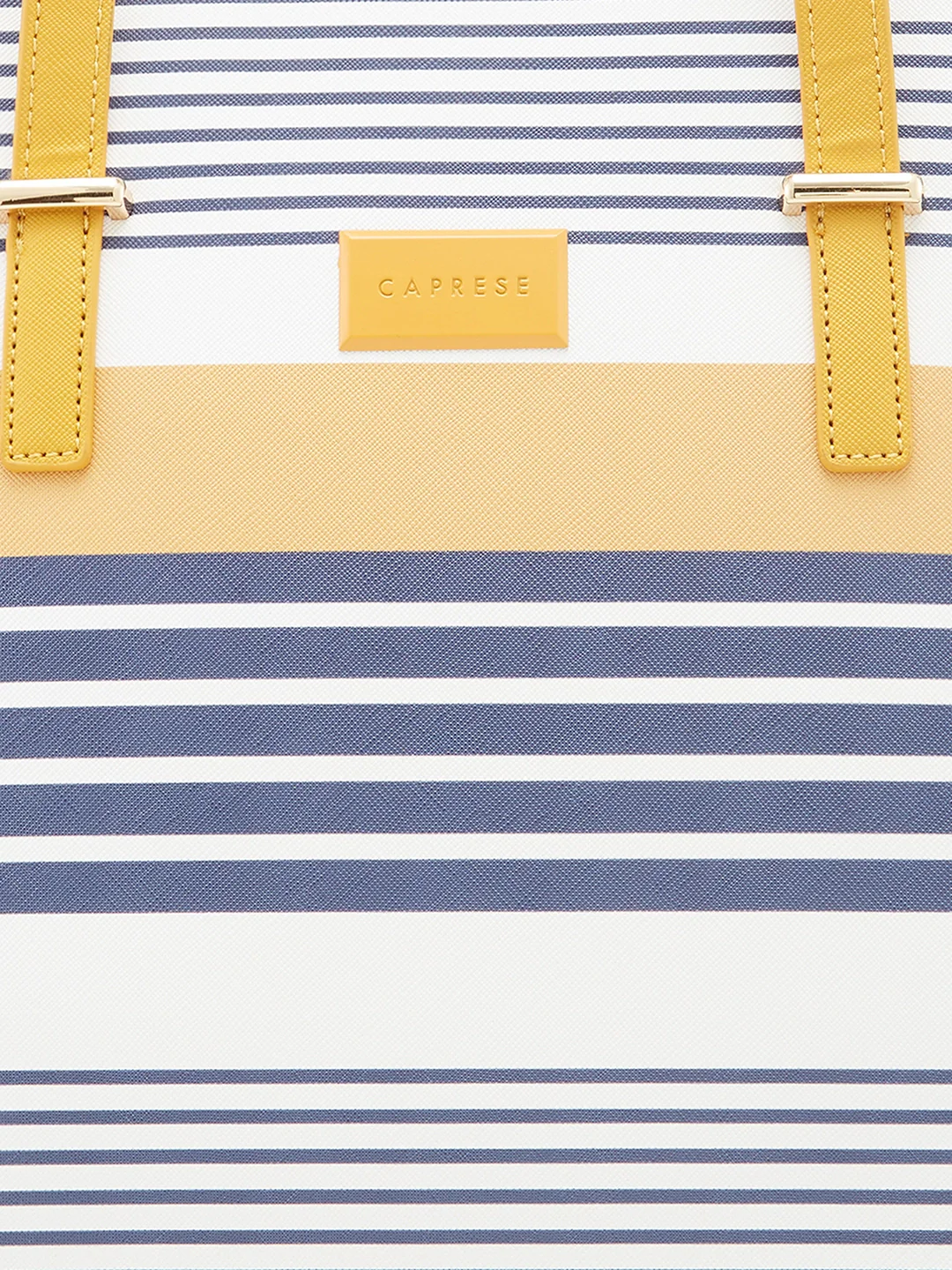 Caprese Sailer Medium Yellow Satchel Bag - Image 11