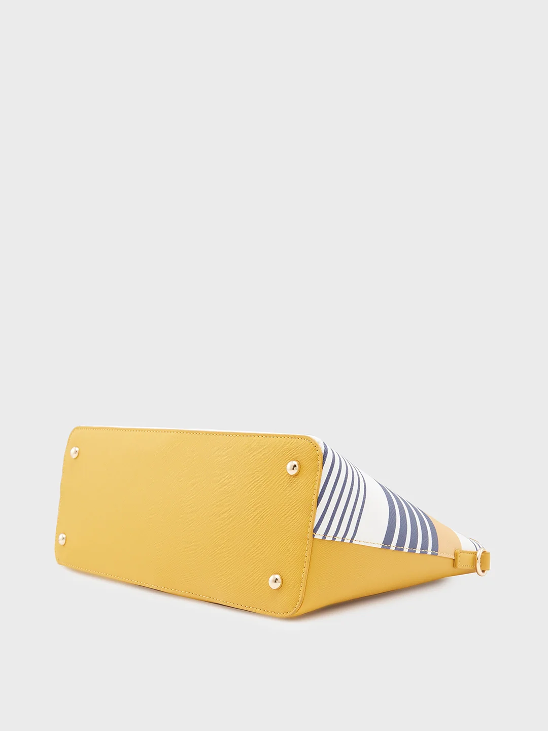 Caprese Sailer Medium Yellow Satchel Bag - Image 6