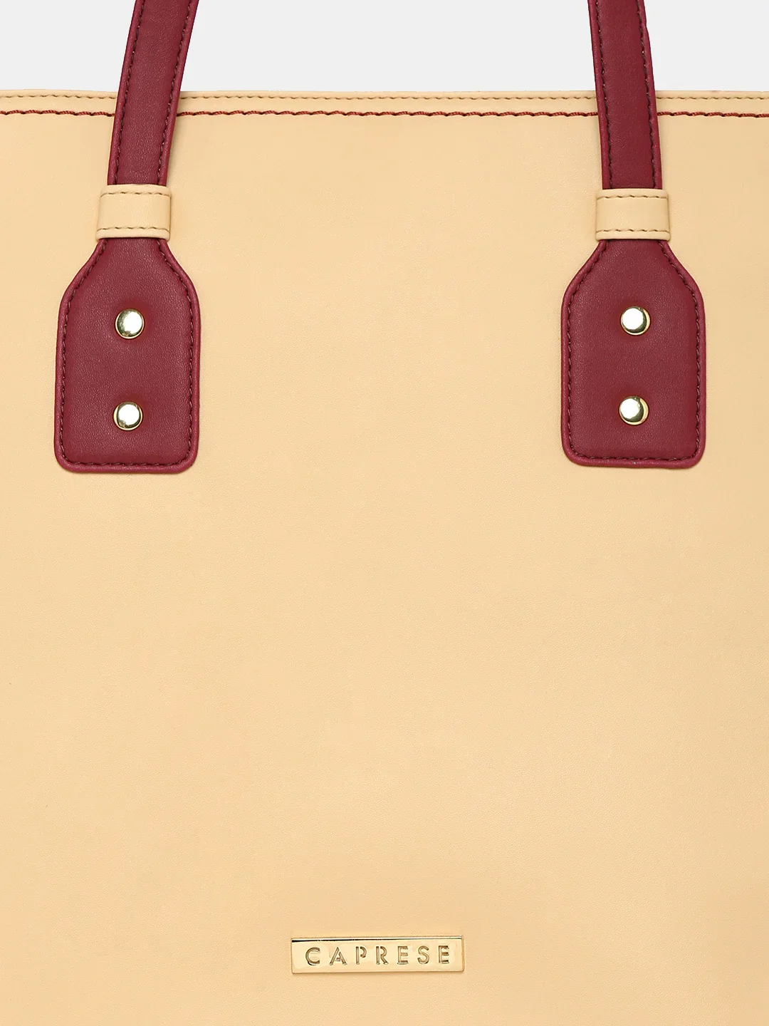 Caprese Salvo Medium Maroon Tote Bag - Image 10