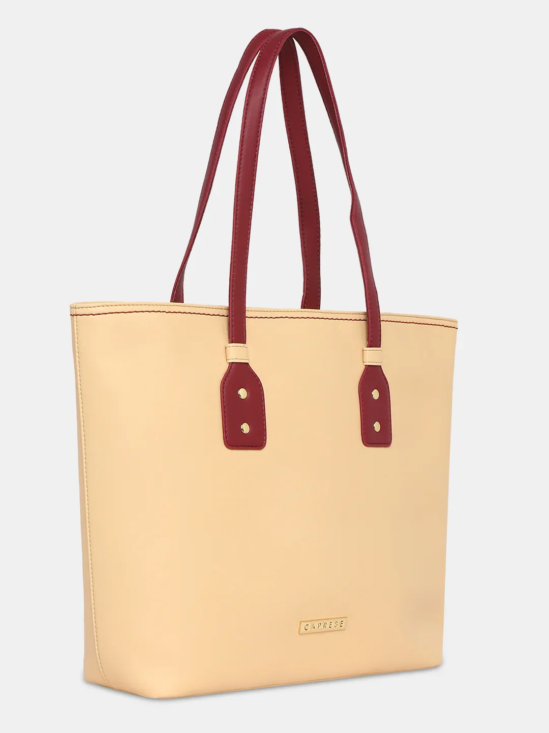 Caprese Salvo Medium Maroon Tote Bag - Image 8