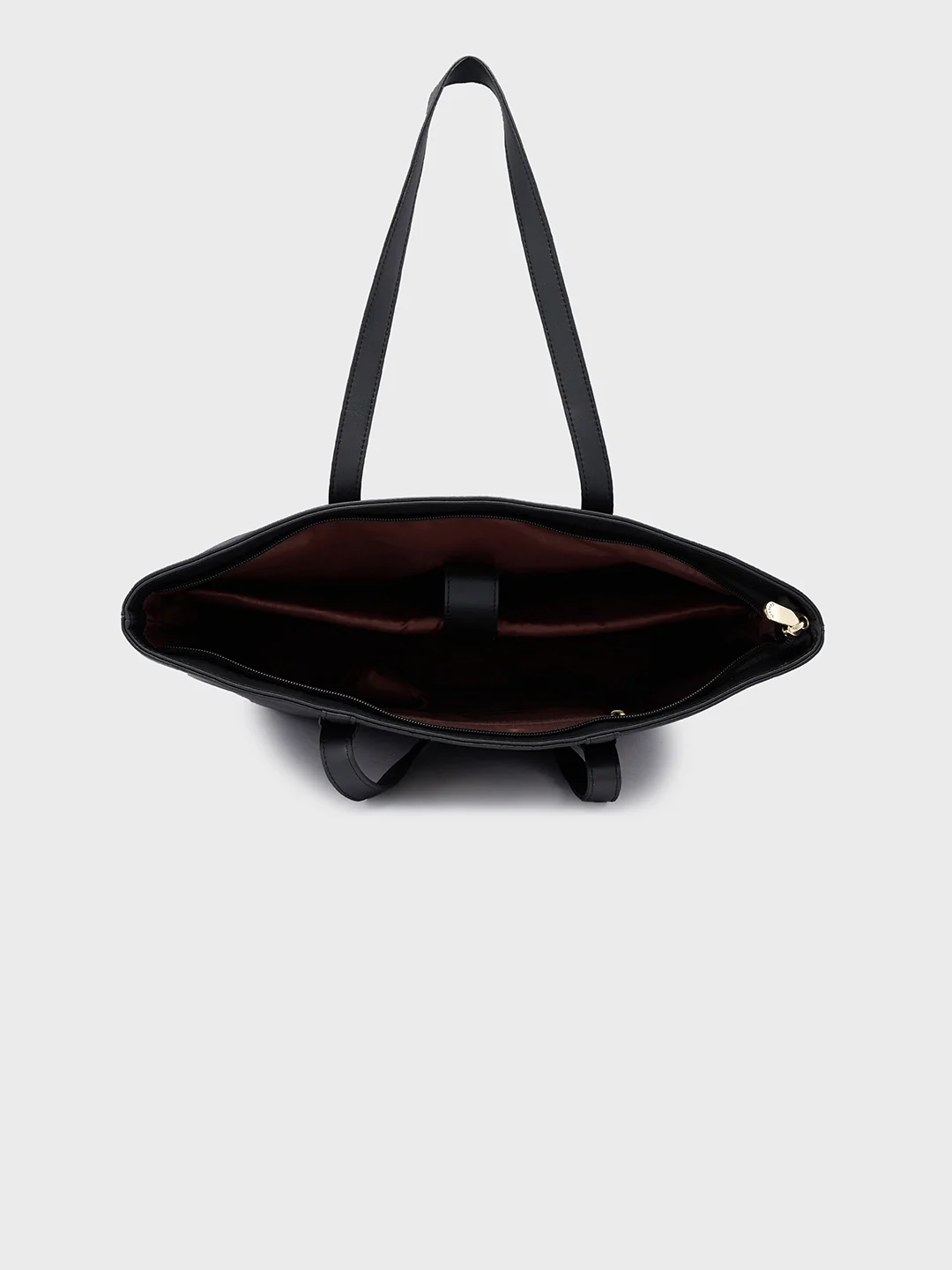 Caprese Sameera Large Black Laptop Tote Bag - Image 10