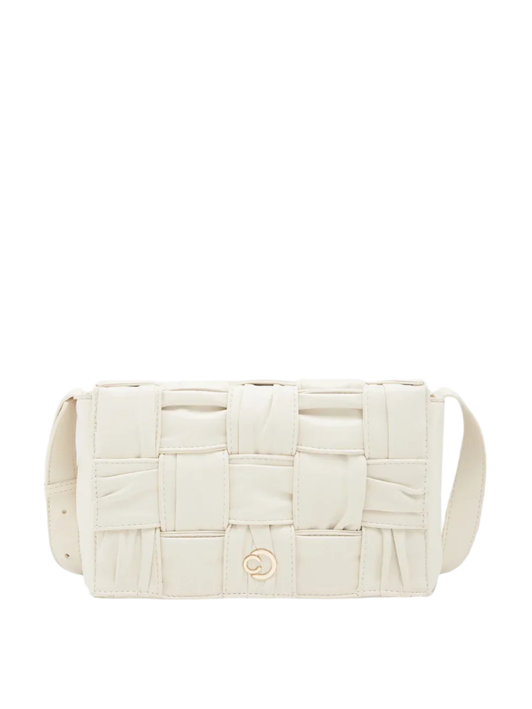 Caprese Sandie Small Ecru Sling Bag